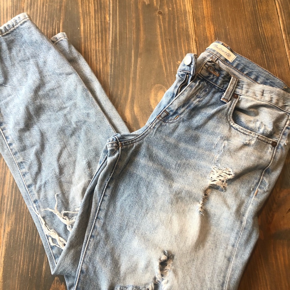 🌻MADEWELL DISTRESSED BOYFRIEND JEANS🌻 - Picture 6 of 6
